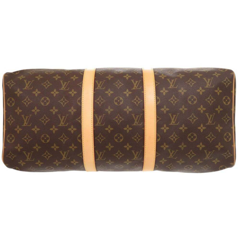 LOUIS VUITTON Brown Monogram Keepall 50 Boston Bag - Picture 3 of 10